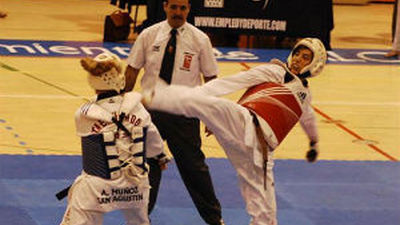 La madrileña Eva Calvo, campeona de Europa de taekwondo