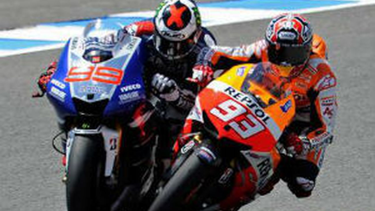 Jorge Lorenzo y Marc Márquez