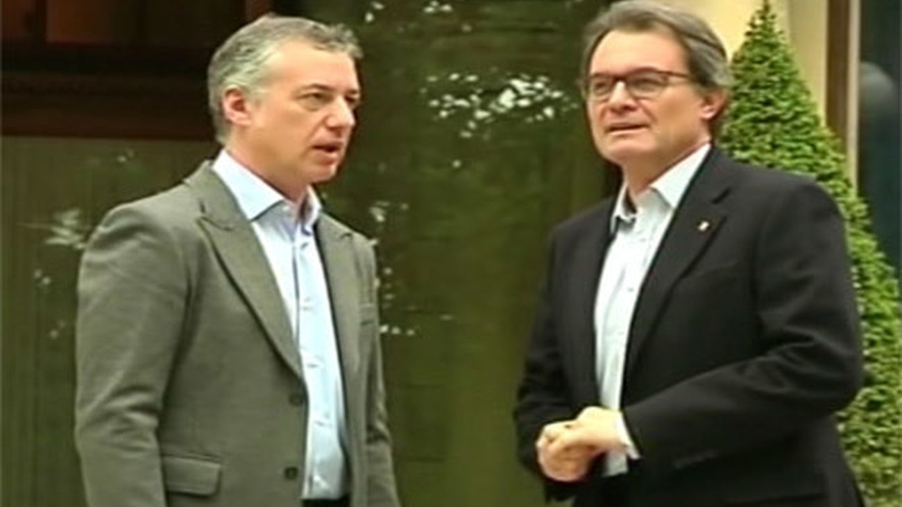 Urkullu y Mas se reúnan