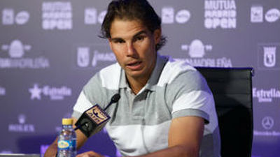 Nadal: "Las derrotas generan dudas y hay que evitar que sea un golpe mortal"