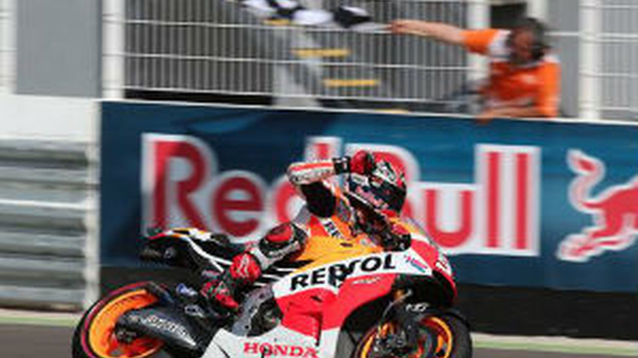 GP Jerez: Márquez, imparable, cuatro de cuatro