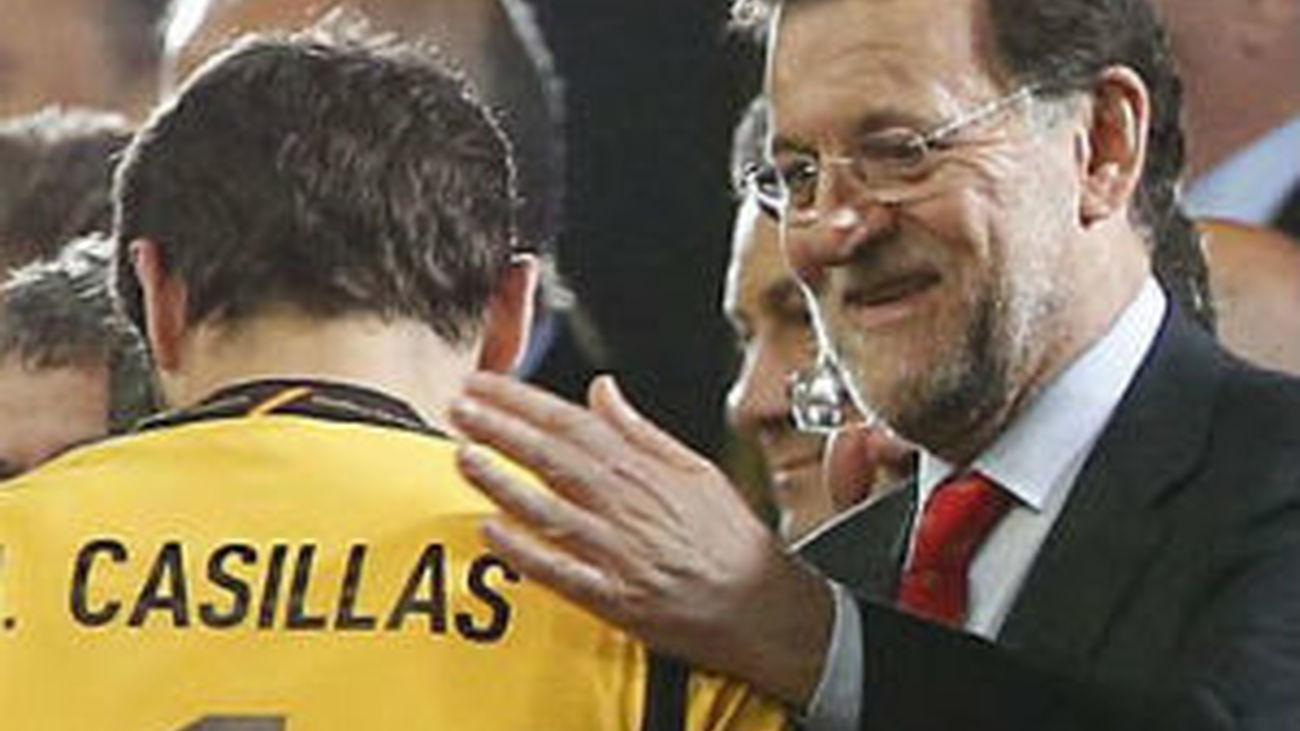 Casillas y Rajoy