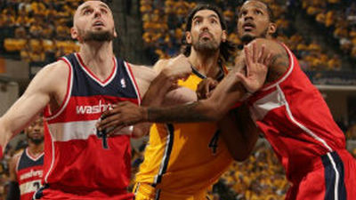 Playoffs NBA: Wizards y Clippers ganan el primer partido de 'semis'