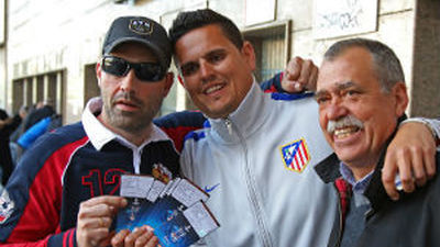 Los aficionados del Atlético retiran más de 5.000 entradas de la final