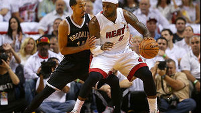 Playoffs NBA: Heat y Spurs arrollan a Nets y Portland