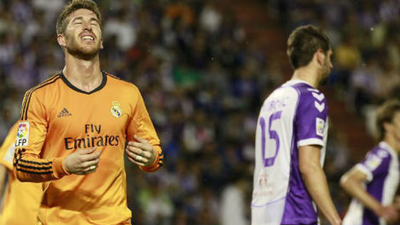 1-1. El Real Madrid tira la Liga en Valladolid