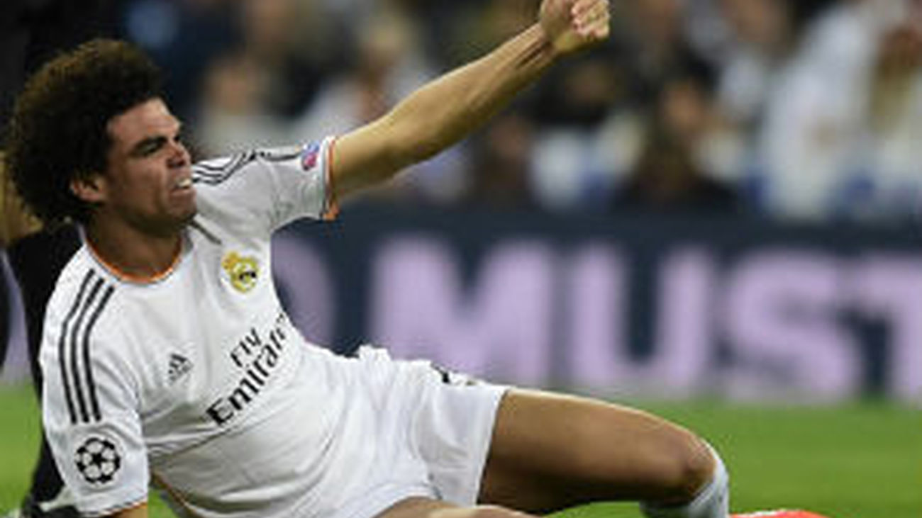 Pepe es duda para la final de Lisboa