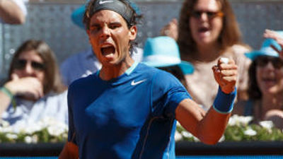 Master 1.000 Madrid: Nadal, a semifinales tras arrollar a Berdych