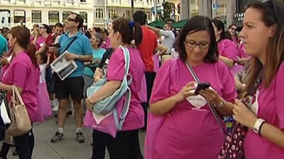 Madrid bate un récord y reúne la mayor concentración de embarazadas