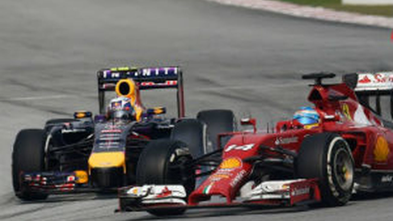 Red Bull y Ferrari