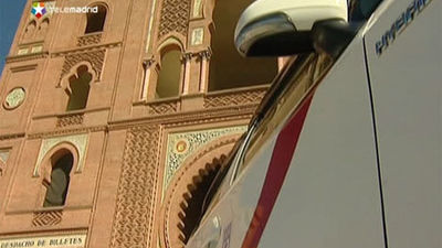 Los taxis de Madrid promocionan la Feria de San Isidro