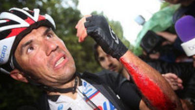 'Purito' abandona el Giro tras una caída