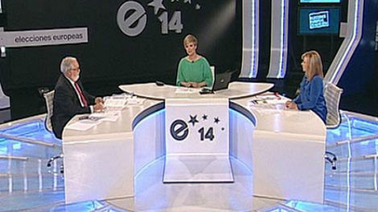 Debate electoral entre Miguel Arias Cañete y Elna Valenciano