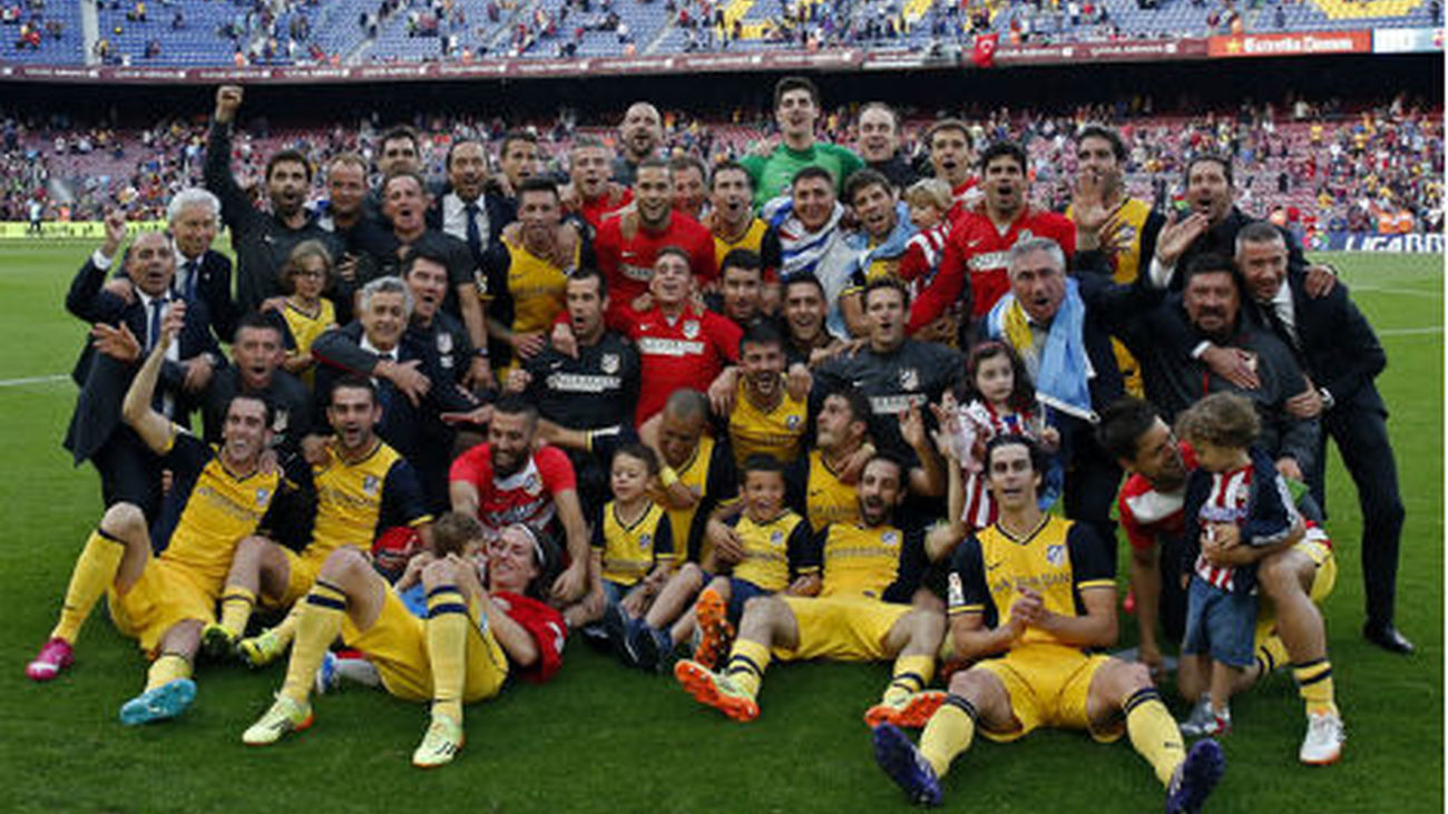 1-1. El Atlético de Madrid, campeón de Liga