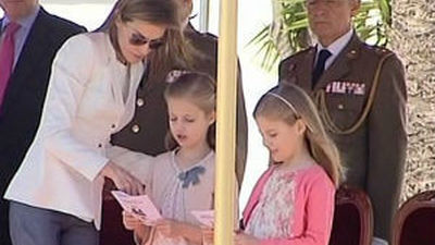 La infanta Leonor abre su agenda