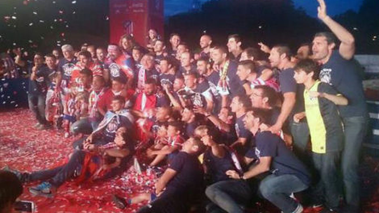 El Atleti festeja la décima