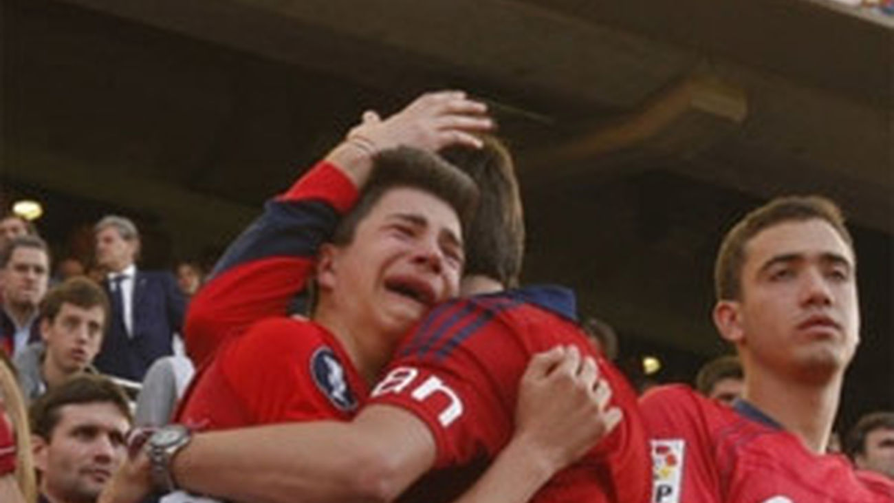 El Osasuna desciende a segunda