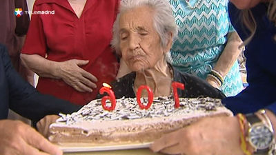 Ciriaca: 106 años y como una rosa