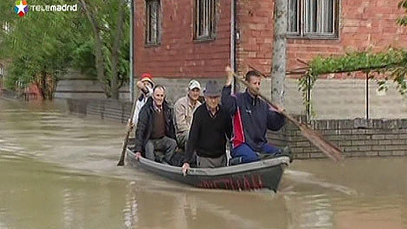 Inundaciones en Serbia