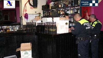 La Policía destapa una red de fraude de bebidas alcohólicas y requisa 355 botellas