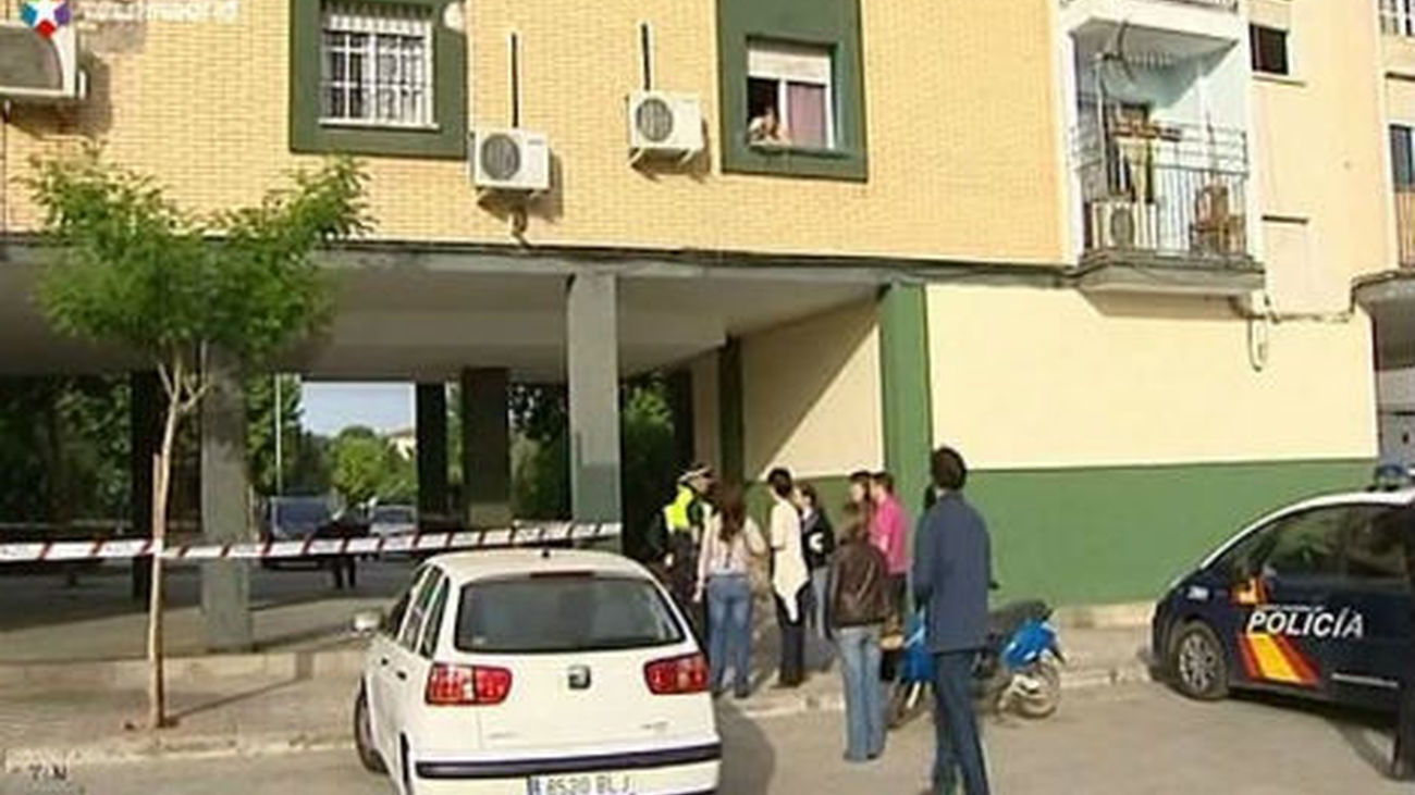 Edificio del incendio en Dos Hermanas