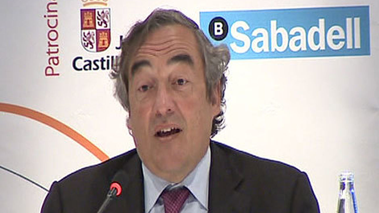 El presidente de la CEOE, Juan Rosell
