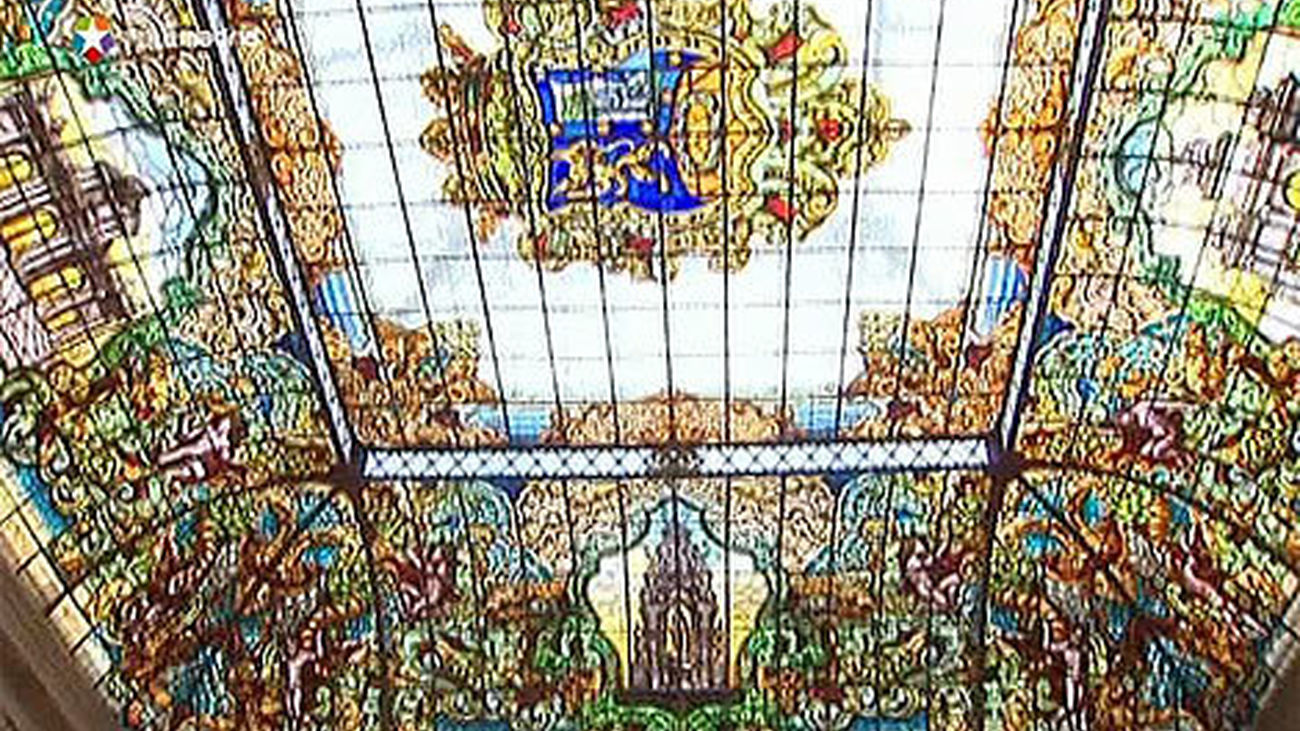La Casa de la Villa recupera su cúpula de vidriera