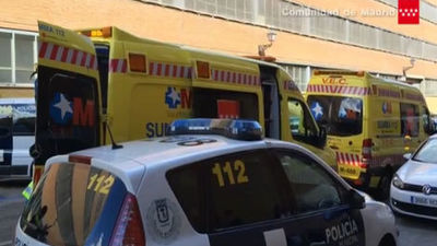 Un obrero grave tras caer en Delicias desde un andamio a cuatro metros