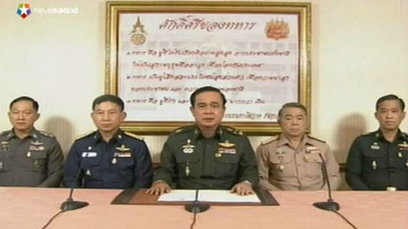 Los militares dan un golpe de Estado en Tailandia