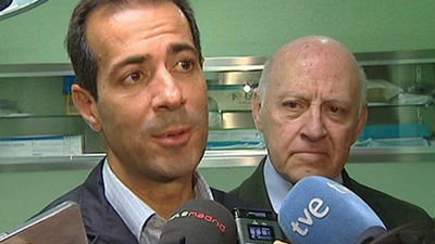 Salvador Victoria y Javier Rodríguez visitan la enfermería y el quirófano de Las Ventas