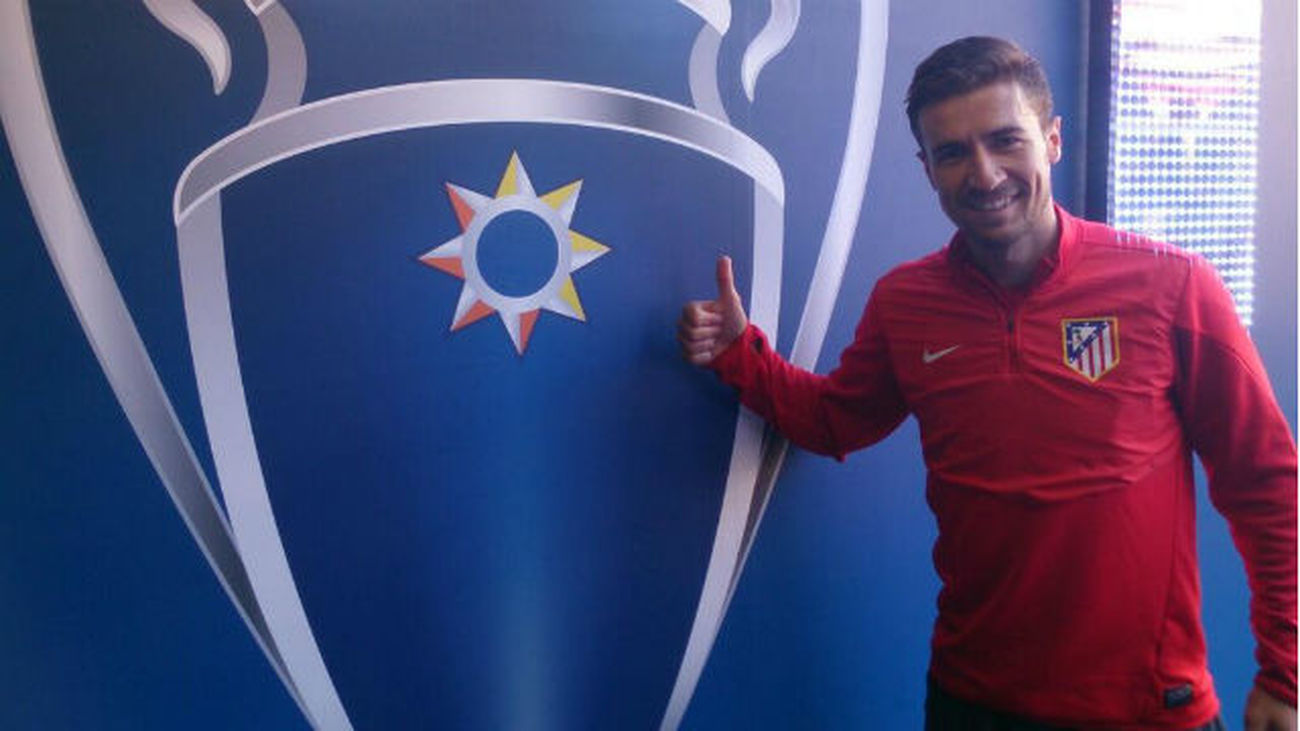 Gabi, capitán del At. Madrid