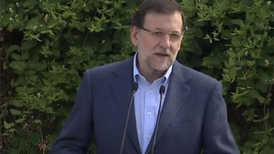 Rajoy anima a votar porque las decisiones en Europa "cada vez afectan más al día a día"