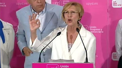 Rosa Díez descarta una futura alianza con Ciudadanos