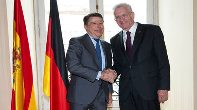 González recibe a una delegación del estado federado alemán de Baden-Württemberg