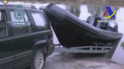 Cae en Cádiz una red de tráfico de hachís que operaba con narcoembarcaderos