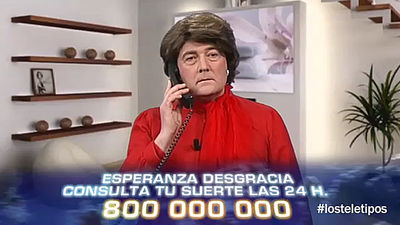 Magdalena Álvarez y Mariano Rajoy consultan el futuro a Esperanza Desgracia