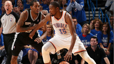 Playoffs NBA: Thunder empatan la serie ante los Spurs (2-2)
