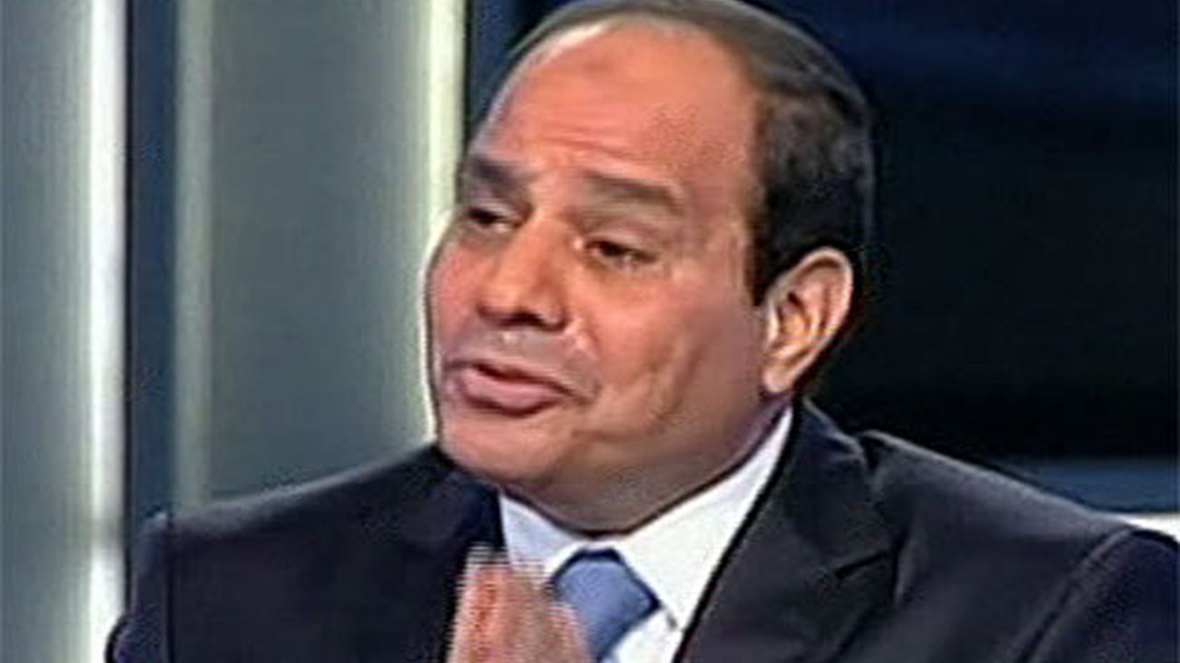 El exjefe del Ejército Abdelfatah al Sisi