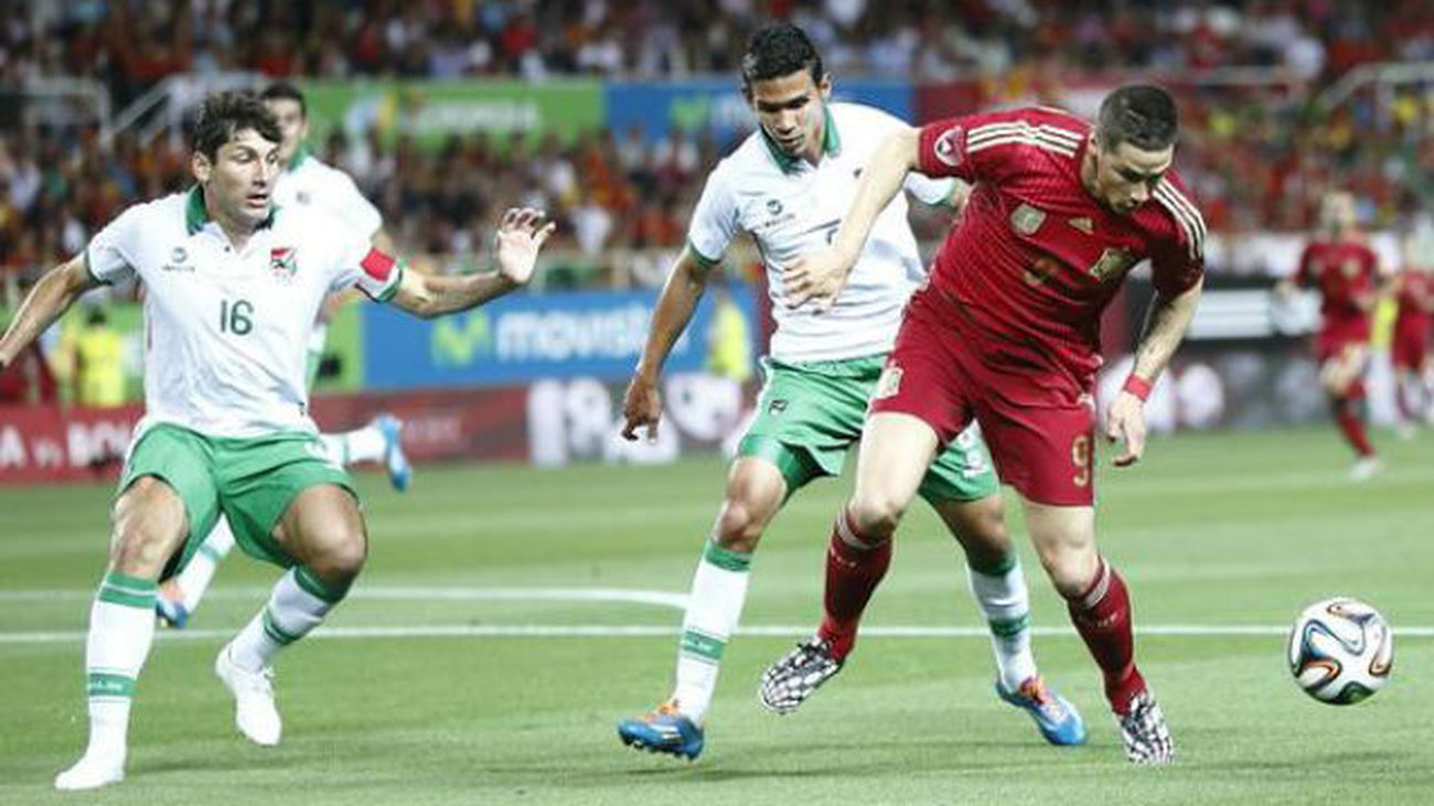 Fernando Torres ante Bolivia