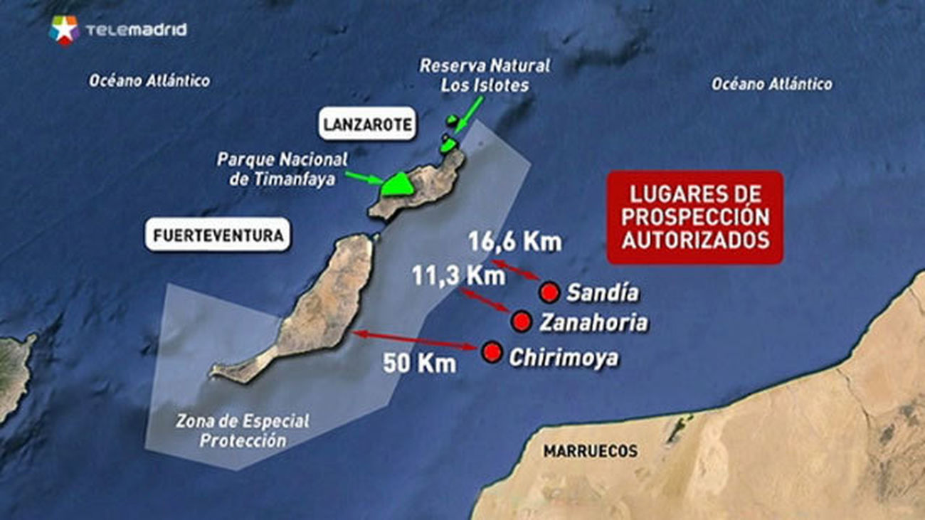 Prospecciones canarias