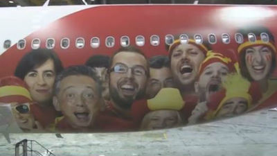 Así es el avión de la Selección Española