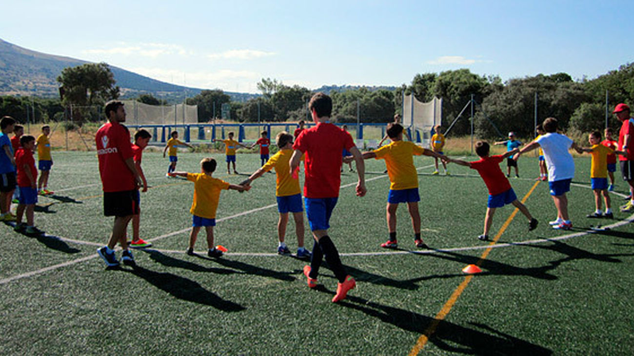 Imagen del campus del Atlético de Madrid en Los Ángeles de San Rafael