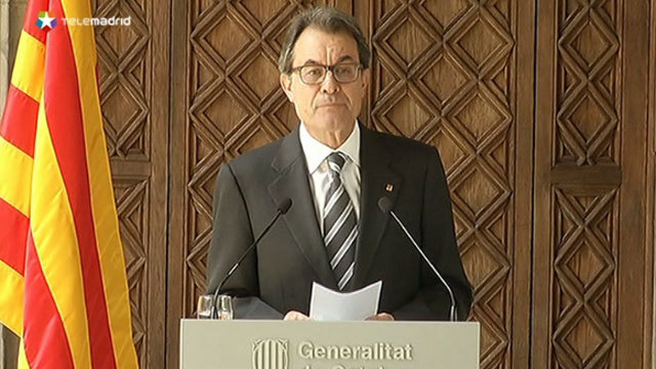 El presidente de la Generalitat de Ctaluña, Artur Mas