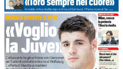Morata: "Quiero irme a la Juventus"