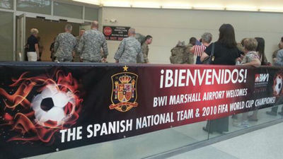 La selección española ya está en Washington para preparar el Mundial