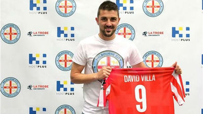 Villa jugará temporalmente en el Melbourne City