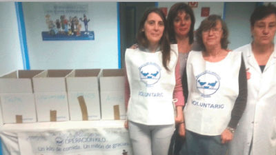 El Hospital de La Princesa recoge más de mil kilos de alimentos donados por los profesionales