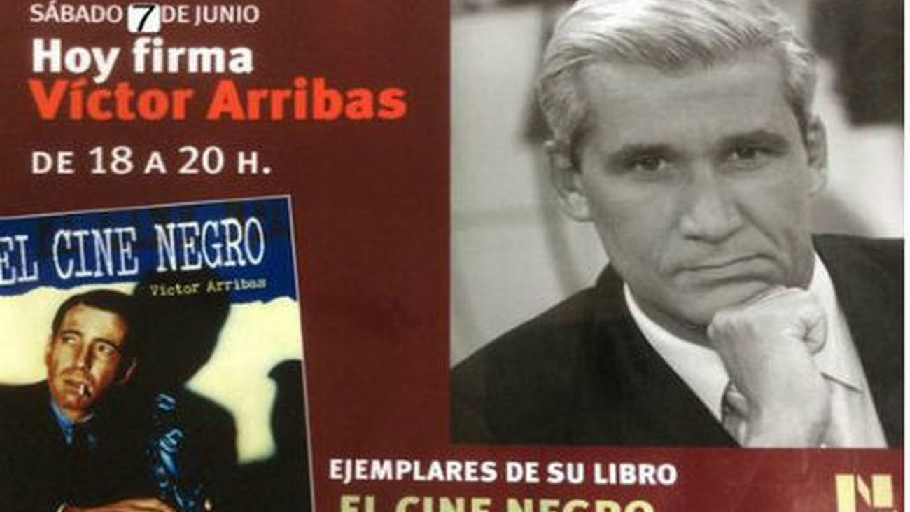 Víctor Arribas firmará ejemplares de su libro