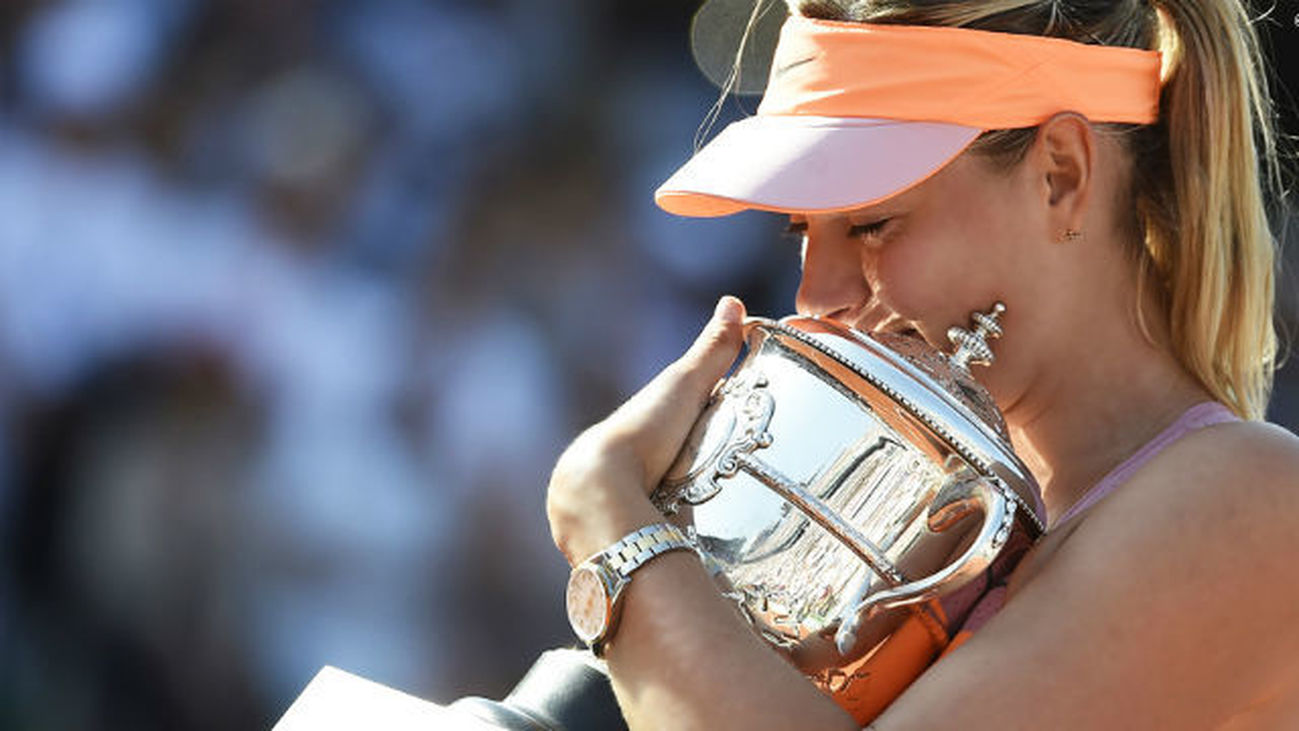 Sharapova conquista su segundo Roland Garros