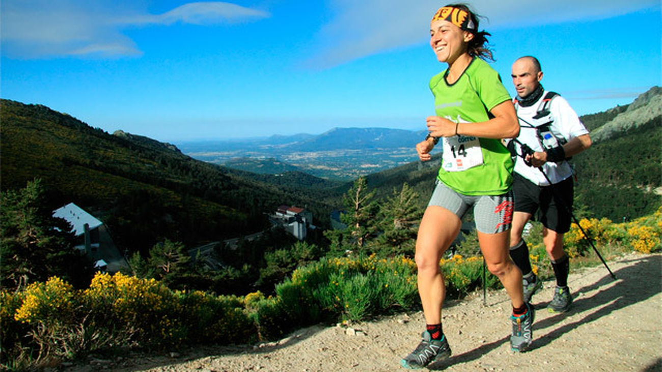 Un momento del Maratón Alpino Madrileño 2014